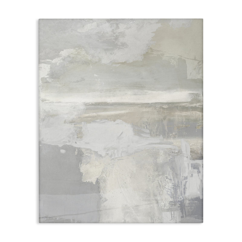 Cascade de toile neutre neutre, design par Rachel Springer, H 30 po x l 24 po