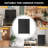 Wooden 5-Drawer Storage Cabinet Table