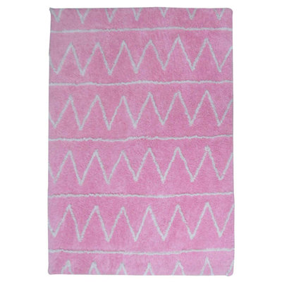 Antxon Geometric Hand Woven 60cm X 110cm Area Rug