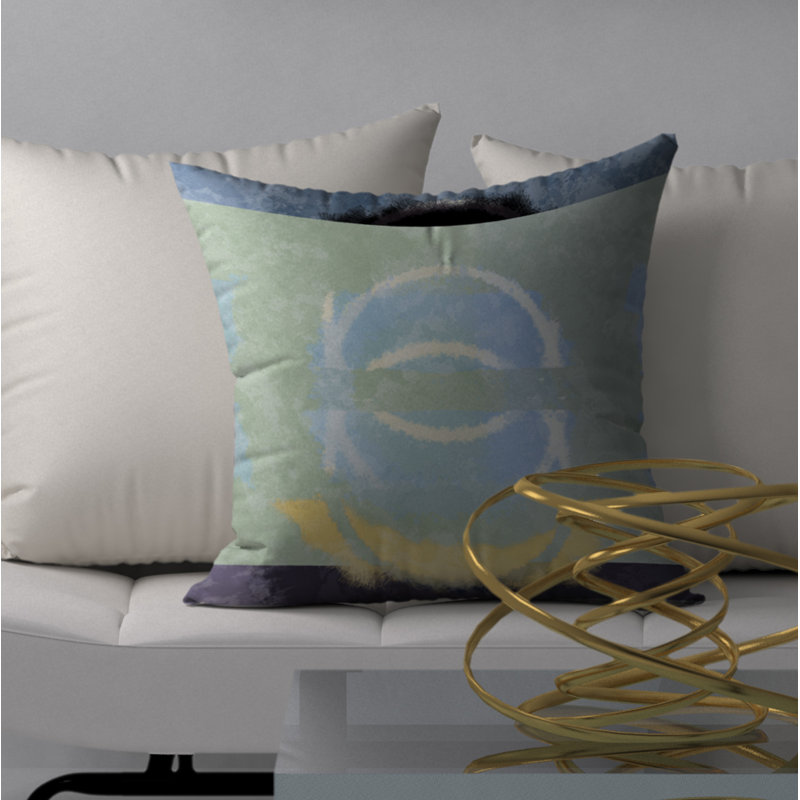 Housse de coussin carrée Caribe, H 20 po x l 20 po