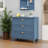 Wood Console Table with 2 Drawers,Shelf-403539353