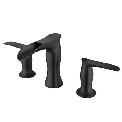 Watqen Bath Widespread 2-handle Bathroom Faucet