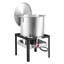 Ensemble d'ébullition pour fruits de mer de 80 pte avec crépine, casserole et panier à bouillir pour l'extérieur, ensemble de cuisson pour langouste à crabe en ébullition, marmite en aluminium avec brûleur au propane de 100 000 BTU et support à vapeur-115688844