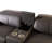 Crasia 123 '' Wide Genuine Top Grain Italian Leather Symmetrical Modular Seating Component-73436035