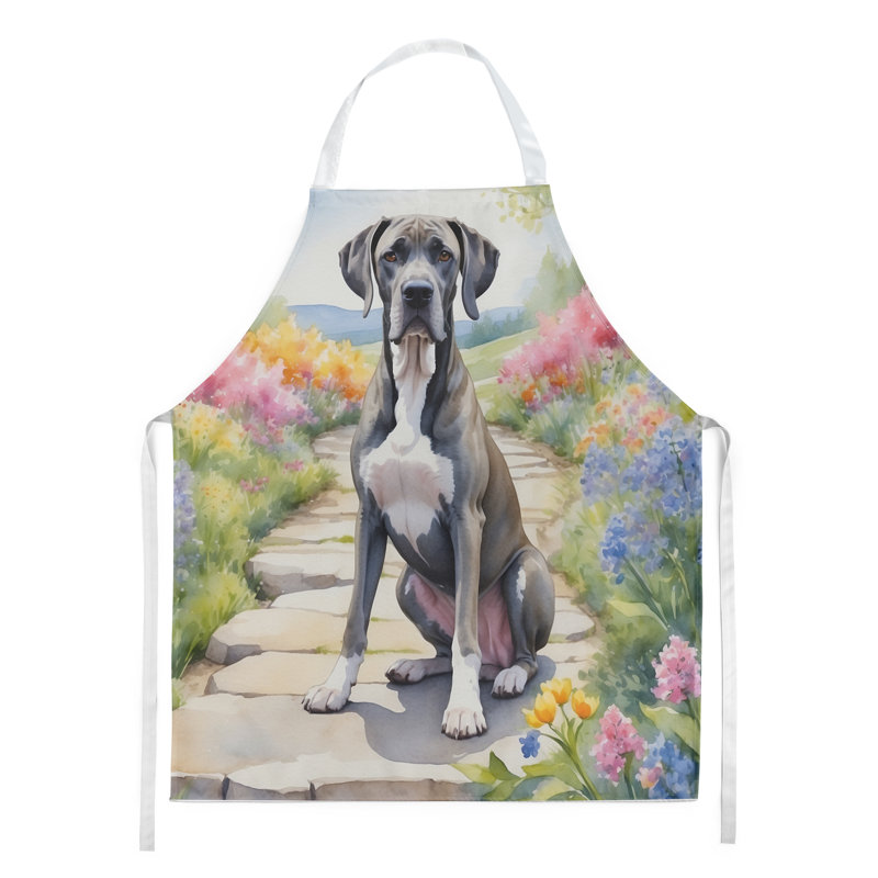 Floral Bib Apron