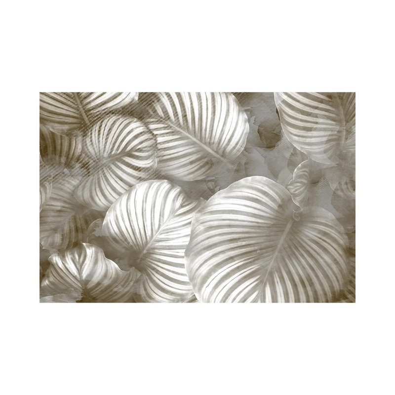 Beige Palms by Kimberly Allen - Wrapped Canvas Print, 101.6 cm H x 66.04 cm W x 3.175 cm D