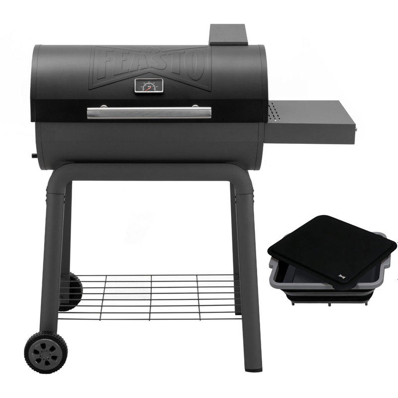 Barbecue au charbon Feasto avec barbecue pliable
