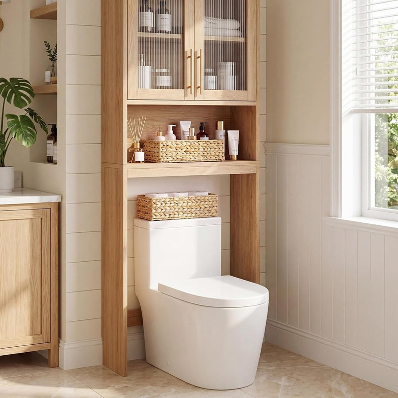 Wicker Toilet Paper Basket for Bathroom