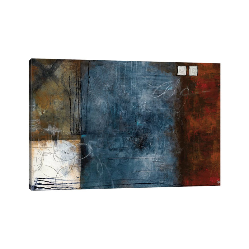 Flo 1 Piece Wrapped Canvas Wall Art, 30.48cm H x 45.72cm W x 1.905cm D