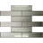 2X8 Subway Glass Mosaic Tile-60743692