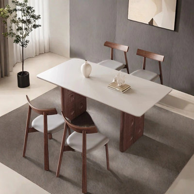 Modern rectangular style dining table
