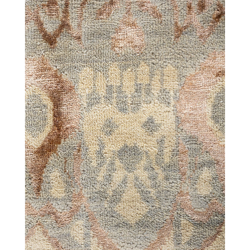 Overdyed One-of-a-Kind 9' 1" X 12' 3" Hand Knotted Area Rug