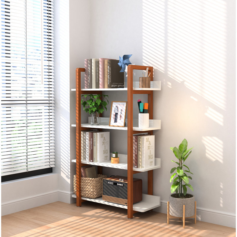 Bibliothèque en bois massif