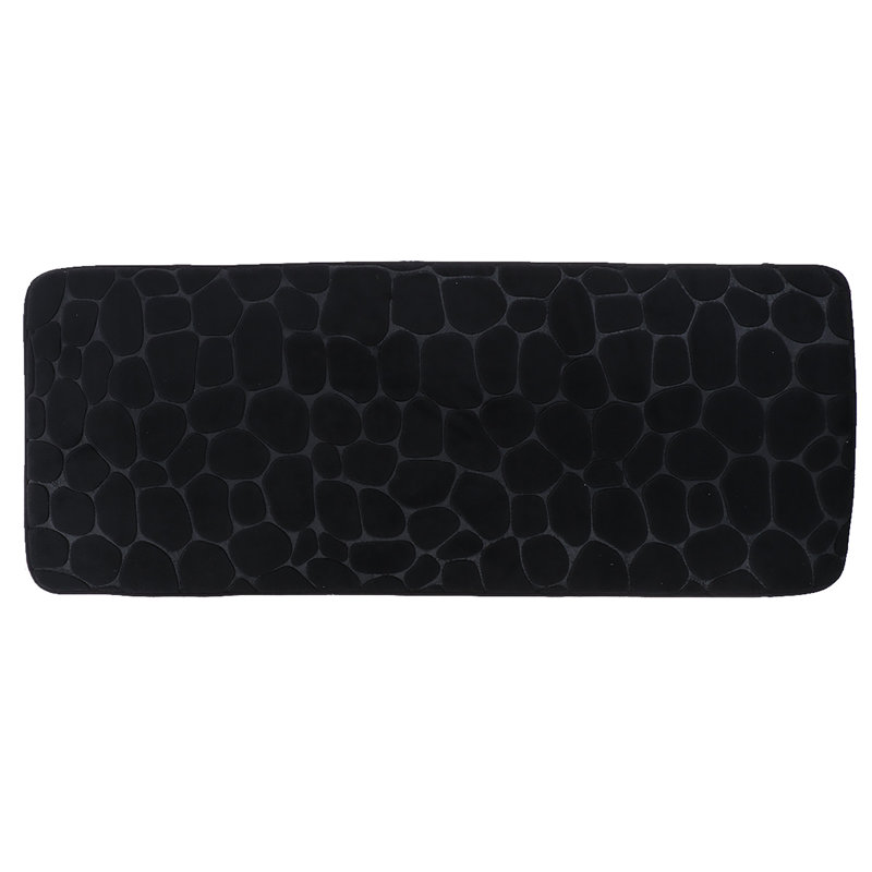 Tapis de couloir Pebble - Mousse à mémoire de forme - L 48 po x l 18 po pour la cuisine, la salle de bain et plus