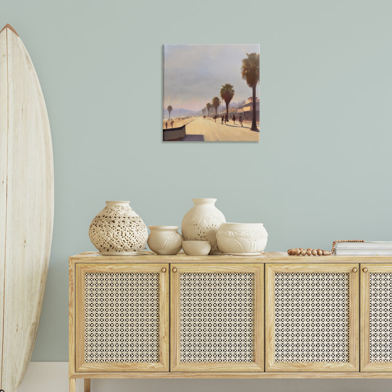 «Palm Tree Boulevard» par Noah Bay, H 24 po x l 24 po