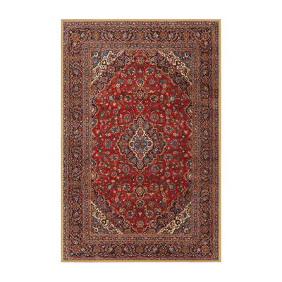 Tapis oriental rouge / bleu / beige Shyam