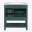 Meuble-lavabo de style transitionnel 30 po avec lavabo en céramique