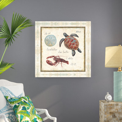 «Oceanographie II» par Daphne Brissonnet, impression sur toile tendue