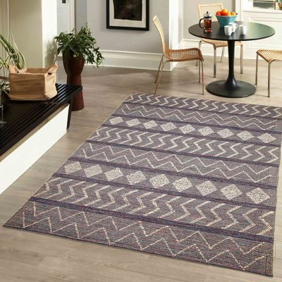 Iagulli One-of-a-Kind Rectangle 6'2" X 9'6" New Age Wool Area Rug