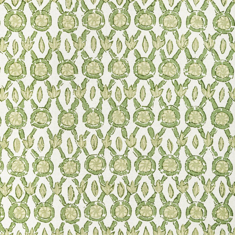 Manoir Galon 100% Cotton Performance Fabric, Leaf