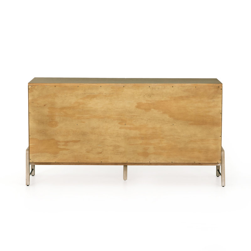 Rosedale 6 Drawer Dresser-Yucca Oak, Yucca Oak