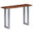 Console Table Entryway Table Side Sofa Table Solid Wood Acacia and Iron-1069083289-1069083288