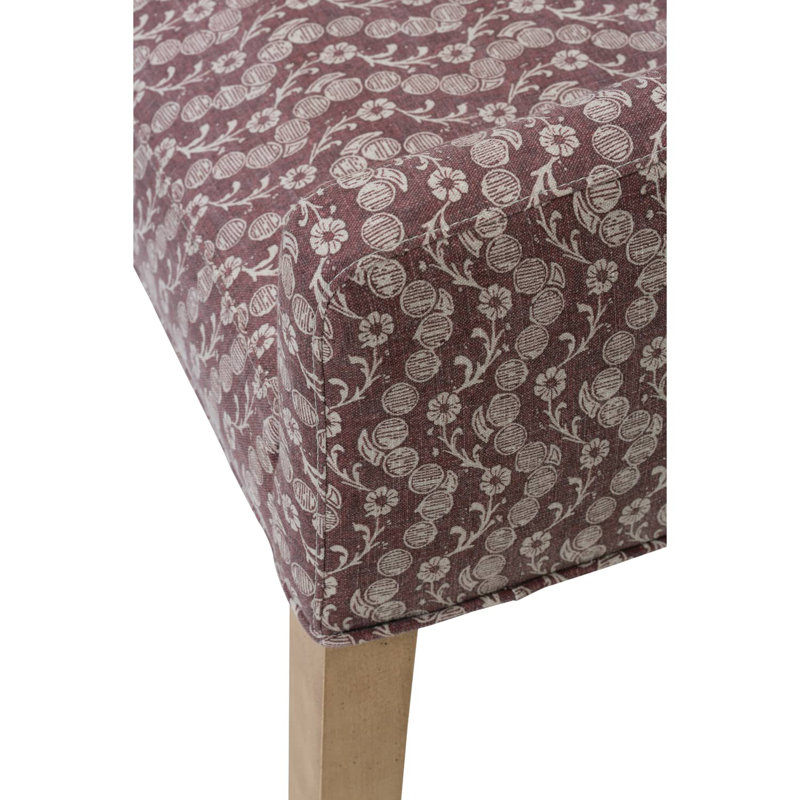 Maroon Espalier Odessa Dining Banquette