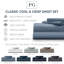Ensemble de draps 100% coton 400 fils Cool & Crisp-1191251886-1191251857