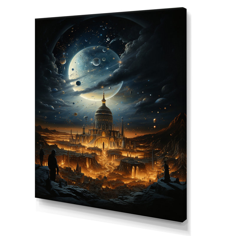 "Leshly", "Art de l'islam", "Impression sur toile", H 20 po x l 12 po x P 1 po, Toile tendue