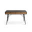 Saundra Metal Base Writing Desk