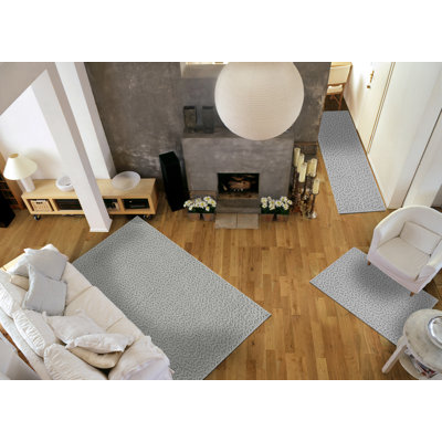 Ebern Designs Yenni 3 Piece Area Rug Set (5'x7', 3'x4', 24"x60")
