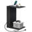C Table End Table with Charging Station and Storage