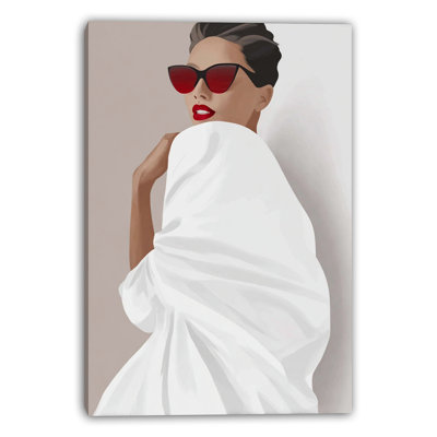 Minimal Wrap Icon Wrapped Canvas Wall Art