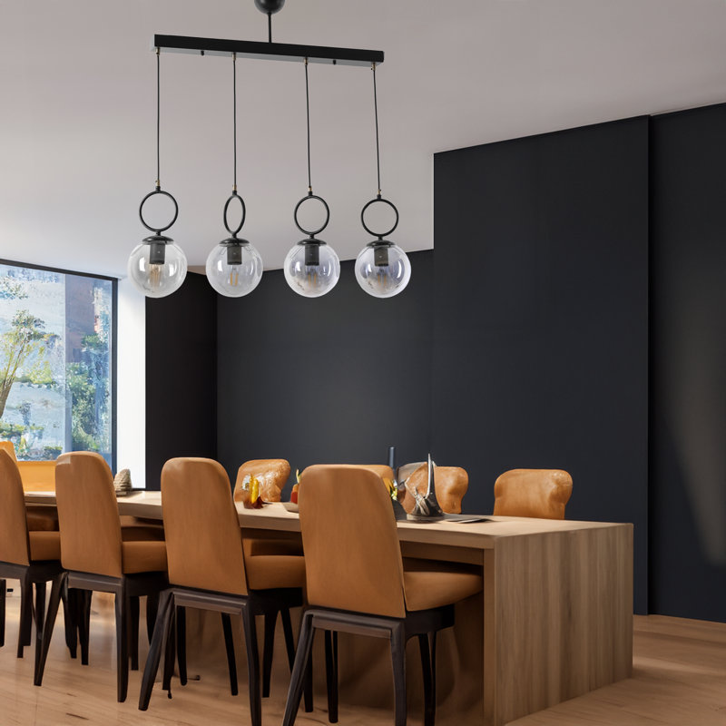 Couto 4 - Light Black Pendant