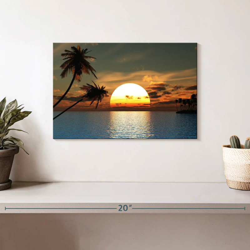 Gillard Ocean Palms Sundown, H 8 po x l 12 po
