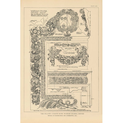 «English Renaissance IV» par Wild Apple Portfolio - impression sur toile tendue