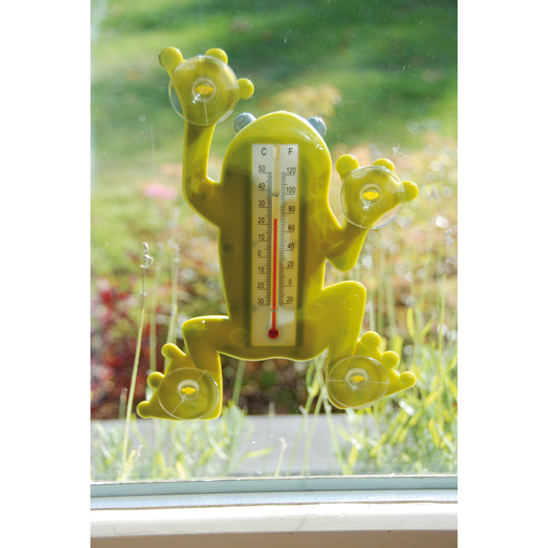 Frog Window Thermometer