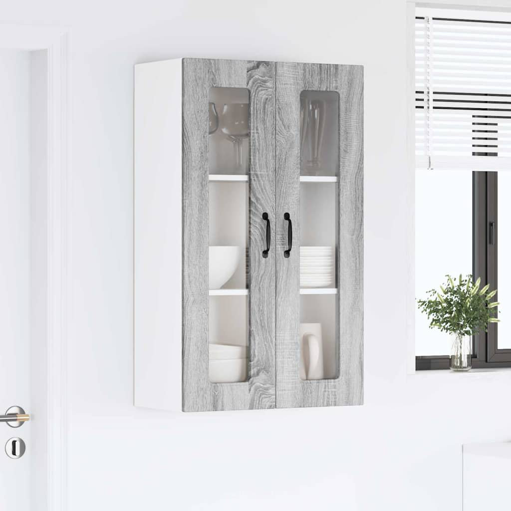 Vidaxl Kitchen Wall Cabinet Brown Oak 60 X 31 X 100 Cm Engineered Wood