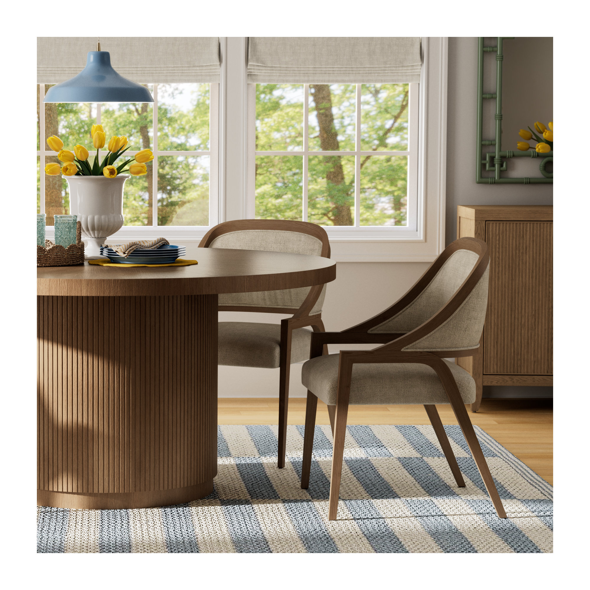 Caterina Arm Chair, Skylark