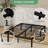 8 Inch Steel Frame Providing Strong and Slip-Resistant Support,Heavy-Duty Steel Bar Platform Bed Frame,Quiet and Stable, No Bed Box Required,Large Storage Capacity, Easy Installation, Black Color