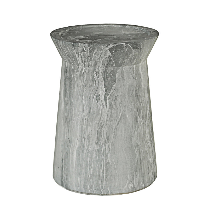 Cement Outdoor End Tables Side Table