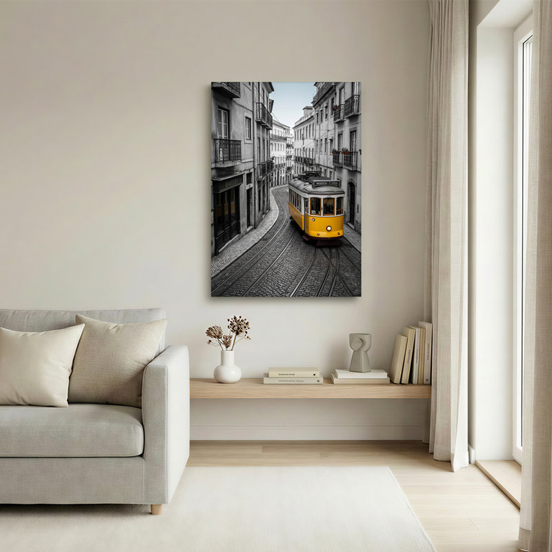 Art mural rétro sur toile de rue, 24"H x 18"W