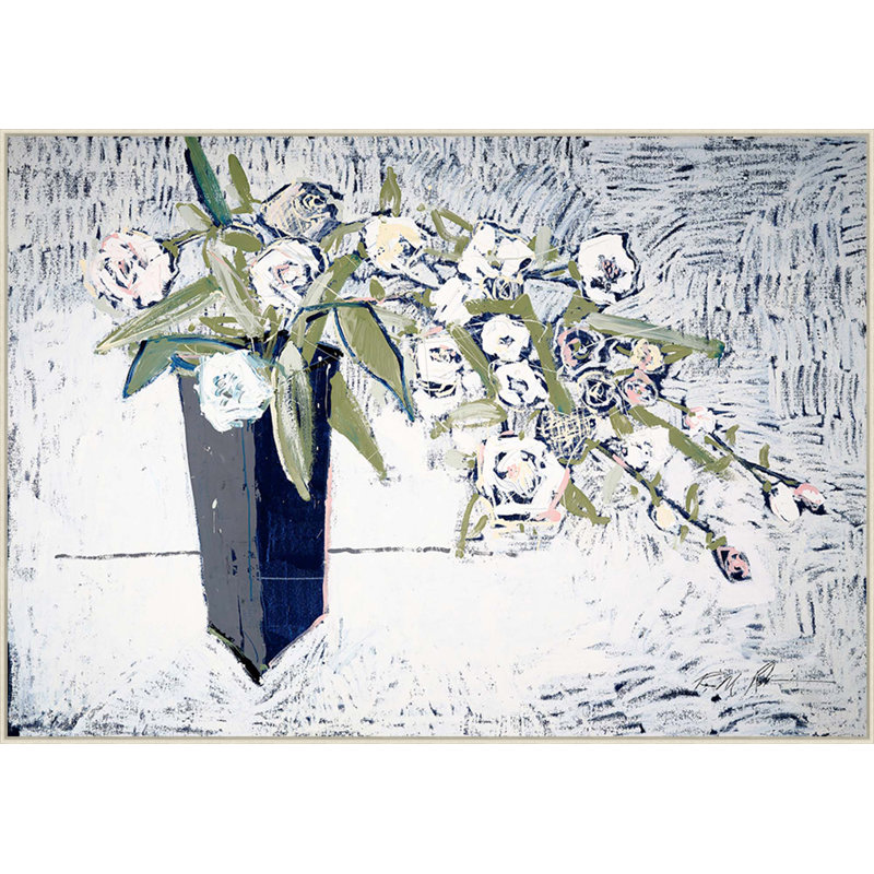 Fleurs Blanche Print by Robert Robinson