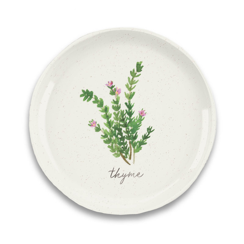 Lodd Herbs 8.5" Melamine Salad Plate