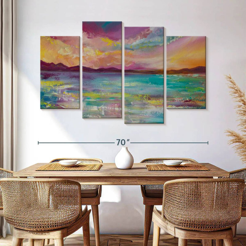 Gillard Rainbow Skies, 42" H x 68" W