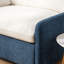 Chaise rembourrée avec accoudoirs et coussins-1604806270