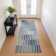 Machine Washable Indoor/Outdoor Huseby ACN2271 Stripes Rug