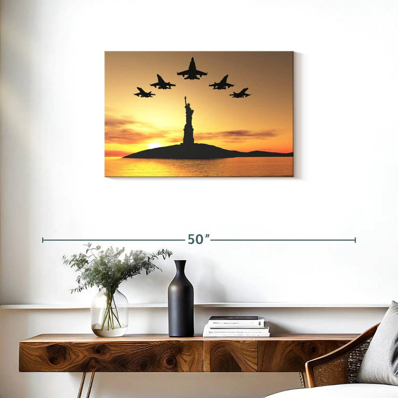 Mait NYC Air Force, 20" H x 30" W