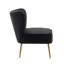 Fauteuil d'appoint en velours Elba-2037278477