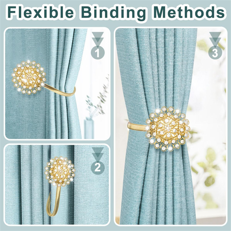 Agnethe Curtain Holdback/Tieback, Gold